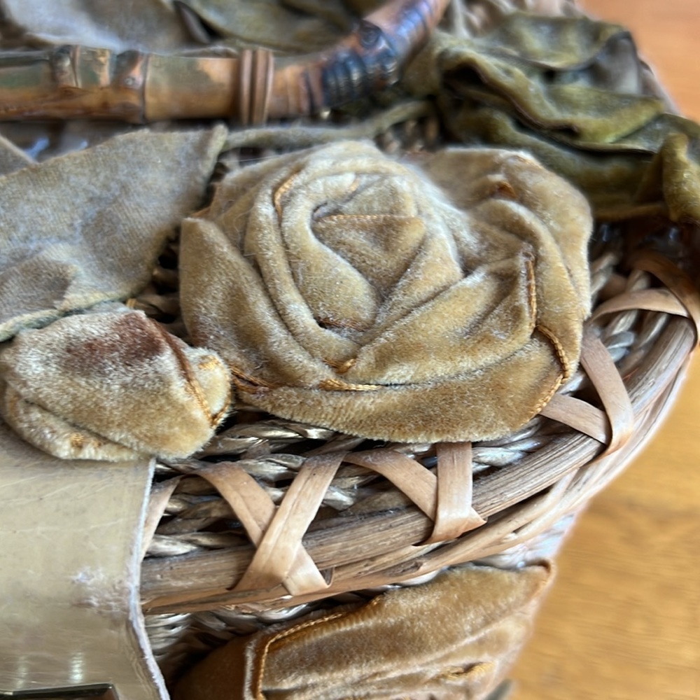 Vintage basket purse - Picture 3 of 5